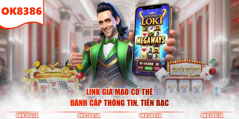 Link giả mạo có thể đánh cắp thông tin, tiền bạc